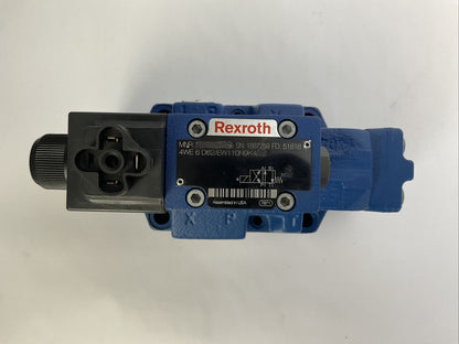 REXROTH 4WE6D62/EW110N9K4 DIRECTIONAL SOLENOID VALVE 120V 4WEH16HD-7X