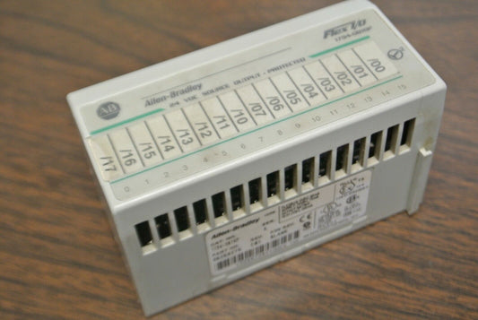 ALLEN-BRADLEY 1794-OB16P FLEX I/O 24VDC SOURCE OUTPUT MODULE / PROTECTED