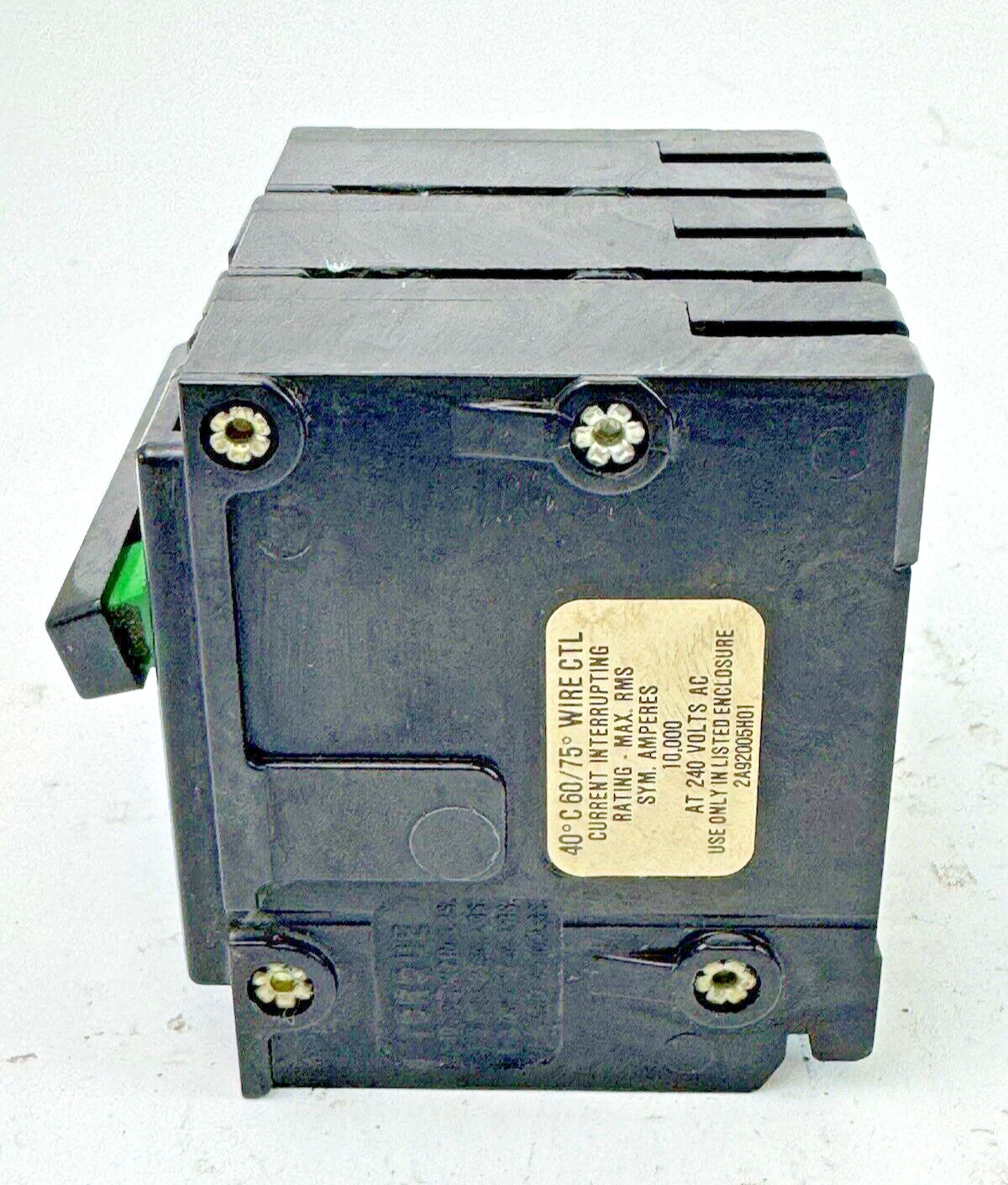 WESTINGHOUSE - BR330 - SNAP-IN CIRCUIT BREAKER - 3 POLE/30A/240 VAC
