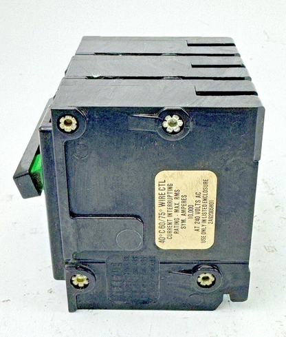 WESTINGHOUSE - BR330 - SNAP-IN CIRCUIT BREAKER - 3 POLE/30A/240 VAC
