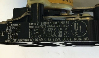 GUARDIAN A410-060731-00 SOLENOID COIL 115V 50/60HZ 53-81A