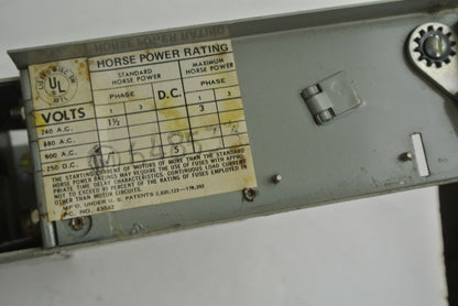 ITE/GOULD V2A2211LR VACU-BREAK FUSIBLE PANELBOARD SWITCH 250V 30A 2POLE