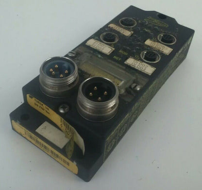TURCK FDNQ-S0404G-MM BUS STOP DEVICENET 4 IN/OU STATION  FIRMWARE 4.002 11-26VDC