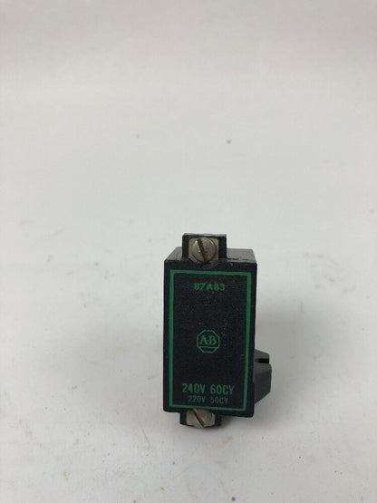 ALLEN BRADLEY 87A83 COIL 240V 60HZ 220V 50HZ