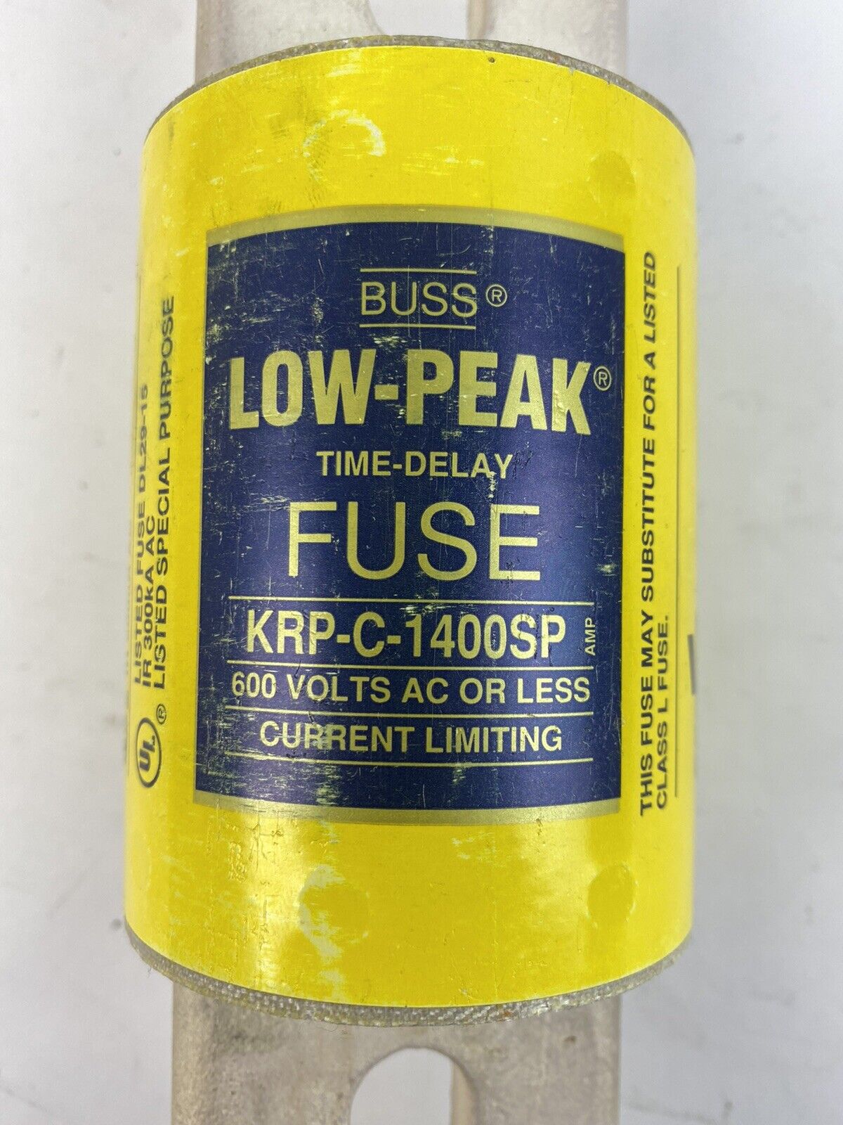 Bussmann Low-Peak KRP-C-1400SP 1400A 600V Fuse