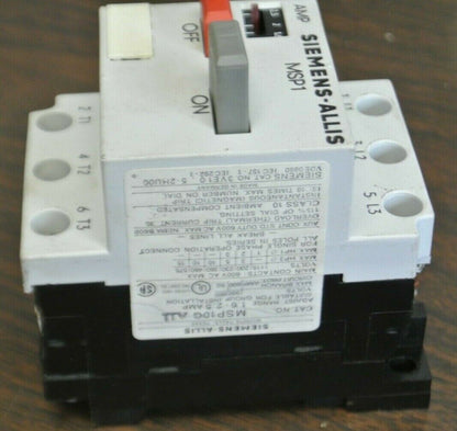 SIEMENS-ALLIS MSP10GA11 MANUAL STARTER PROTECTOR / 1.6-2.5A  / NEW SURPLUS