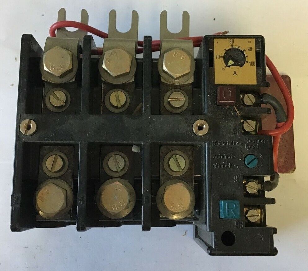 SPRECHER+SCHUH CT 1U-100 THERMAL RELAY 600VAC 225A CLASS 10