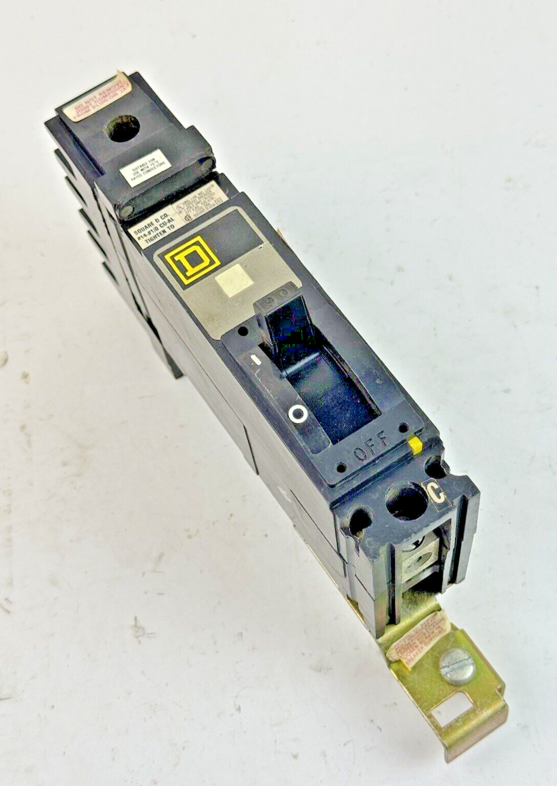 SQUARE D - FHB16090C - I-LINE MOLDED CASE CIRCUIT BREAKER - 1 POLE/ 90 A/ 277VAC