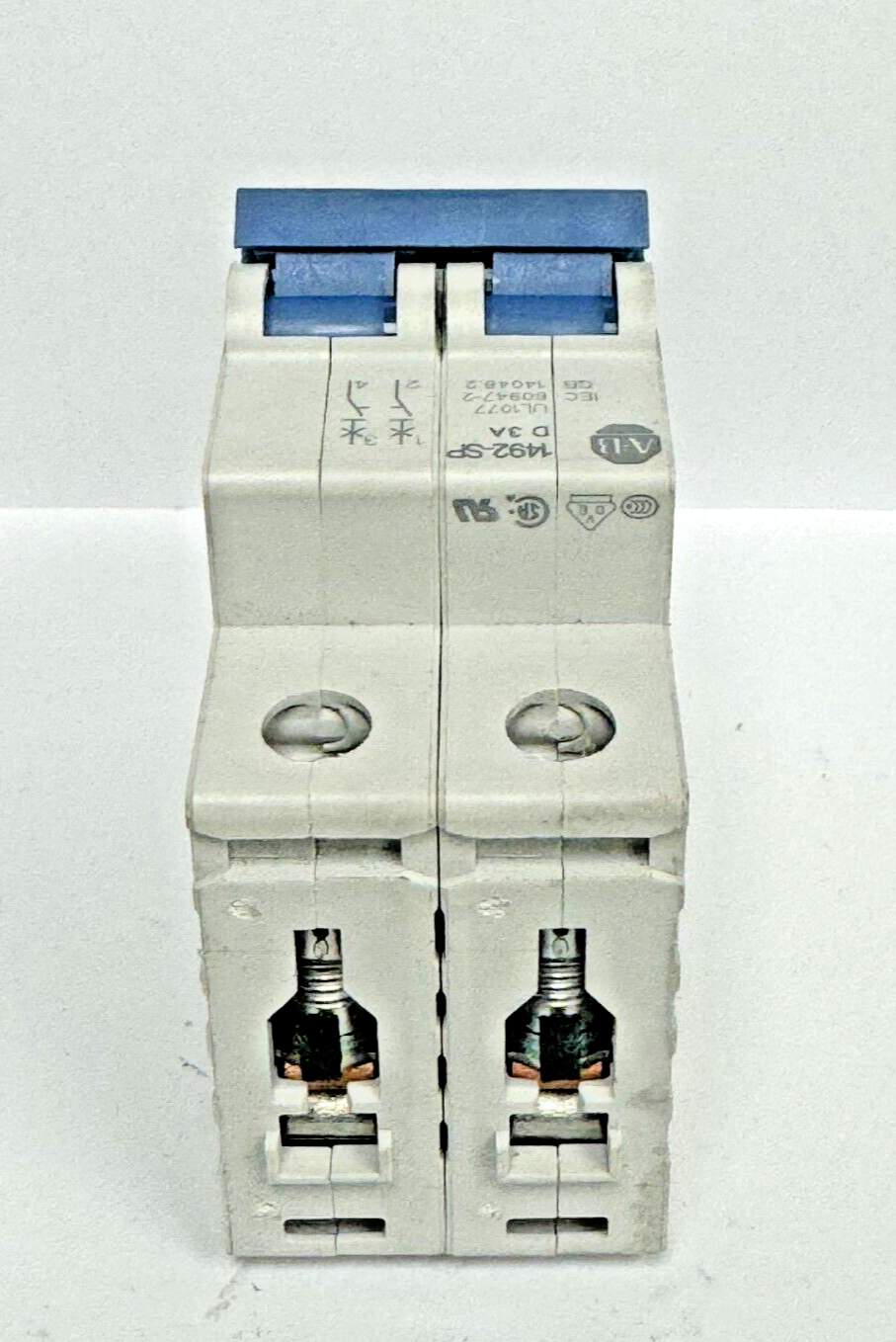 ALLEN-BRADLEY - 1492-SPM2D030 SER. D - CIRCUIT BREAKER - 2 P, 3 A, 277 V