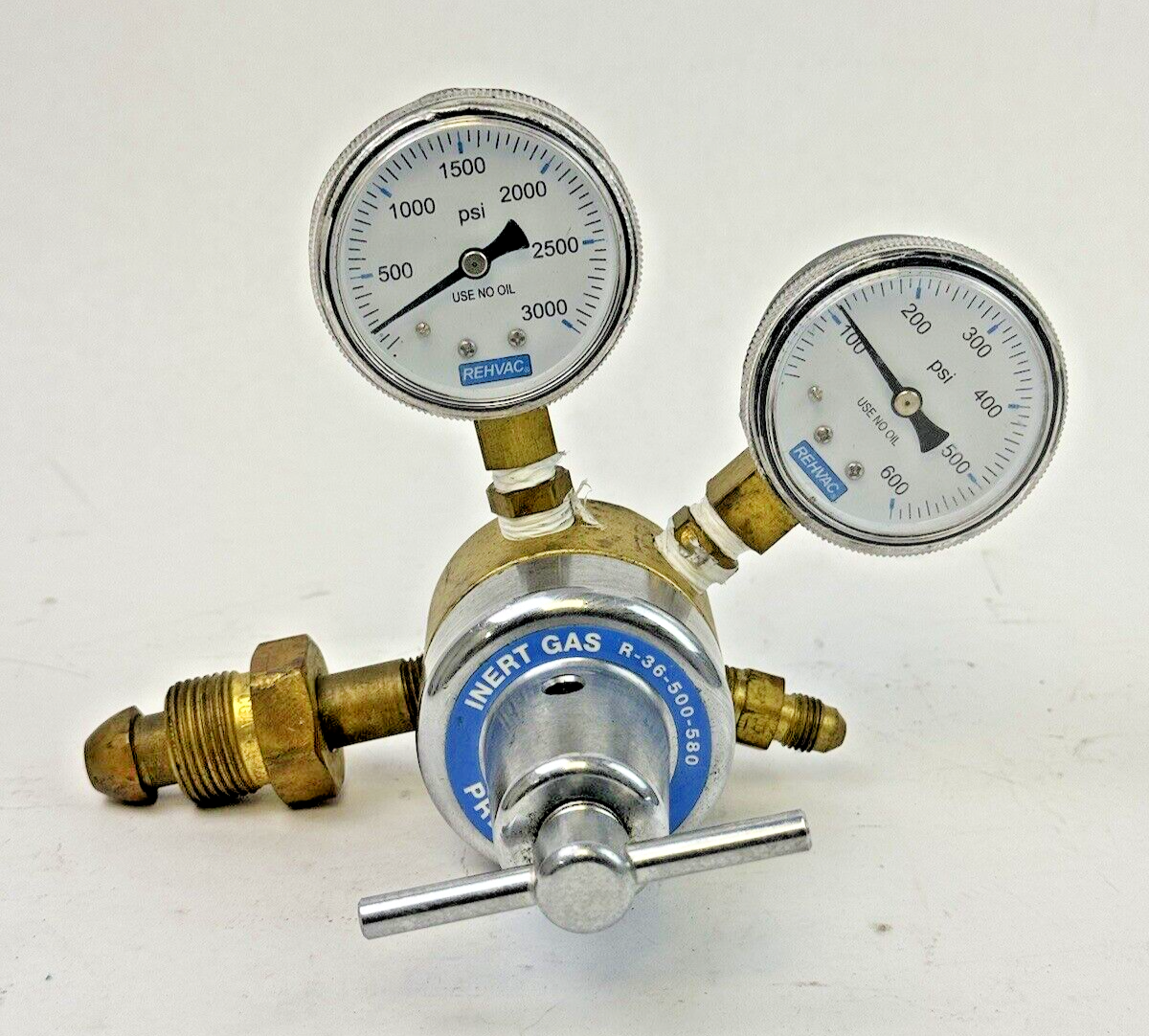 REHVAC/ PREST-O-LITE - R-36-500-580 - AIR PRESSURE REGULATOR FOR NITROGEN