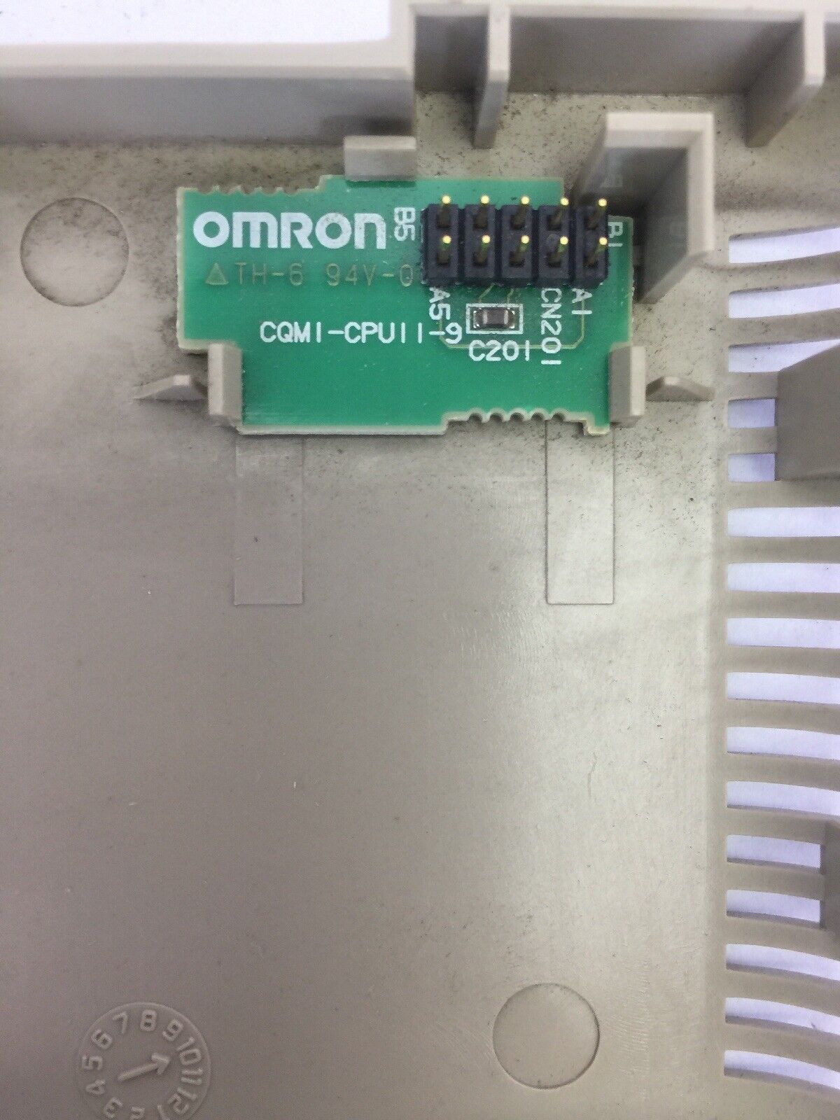 OMRON CQM1-CPU11 END PLATE