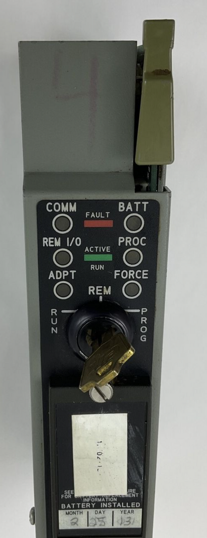 ALLEN BRADLEY 1785-LT/B PROCESSOR MODULE FIRM.S SER.B 2.5A 5VDC