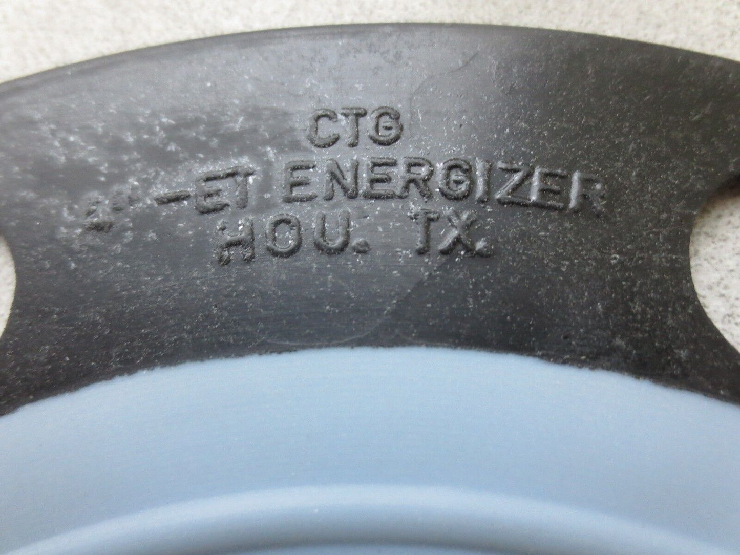 CTG 4" 150# FFI EPDM / TEFLON GASKET 4"-ET ENERGIZER - 8"x4"x1/8" 8 HOLES, 3/4"