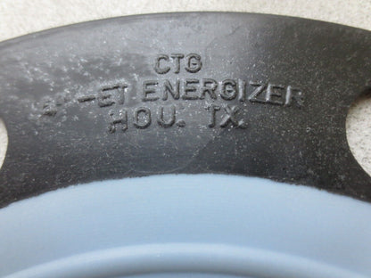 CTG 4" 150# FFI EPDM / TEFLON GASKET 4"-ET ENERGIZER - 8"x4"x1/8" 8 HOLES, 3/4"