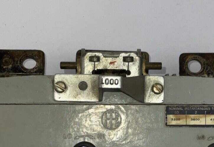 ITE HM3-T100 CIRCUIT BREAKER TRIP UNIT 1000A ET-8076