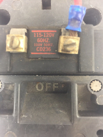 ALLEN BRADELY 500-DOD930 STARTER SIZE 3 600VAC 90A CD236 115-120V 60HZ 110V 50HZ
