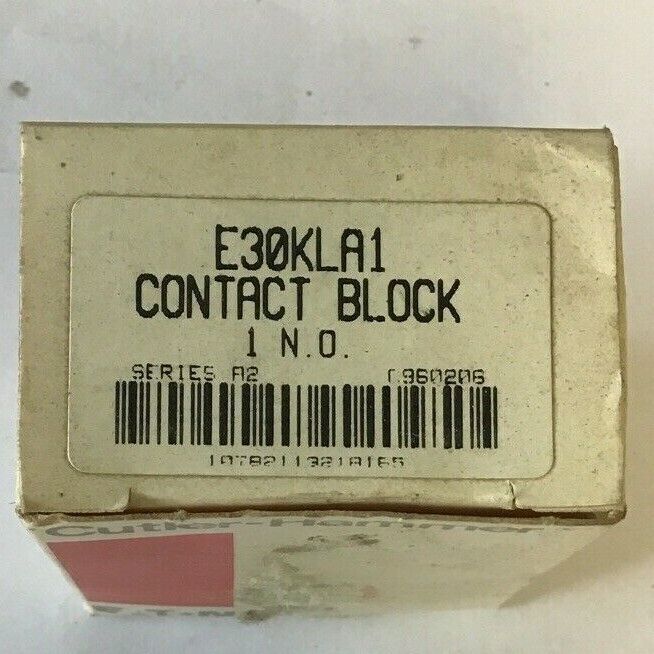 CUTLER HAMMER E30KLA1 CONTACT BLOCK***LOTOF3***