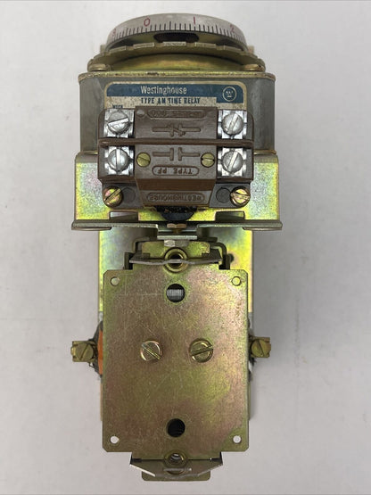 WESTINGHOUSE 1486567 TYPE AM TIME RELAY 600V FIXED CONTACTS COIL 440V 60CY