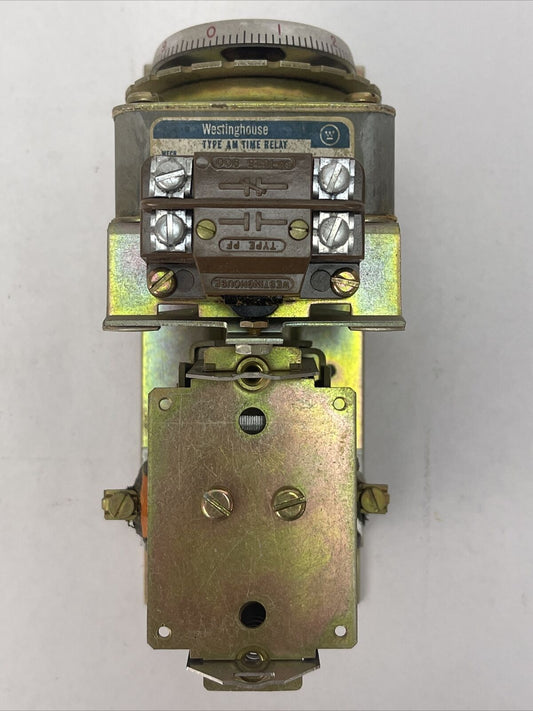 WESTINGHOUSE 1486567 TYPE AM TIME RELAY 600V FIXED CONTACTS COIL 440V 60CY