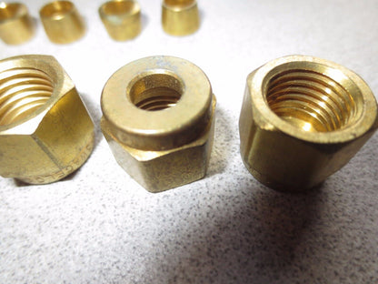 PARKER CPI 4 BRASS FITTINGS - LOT as SHOWN