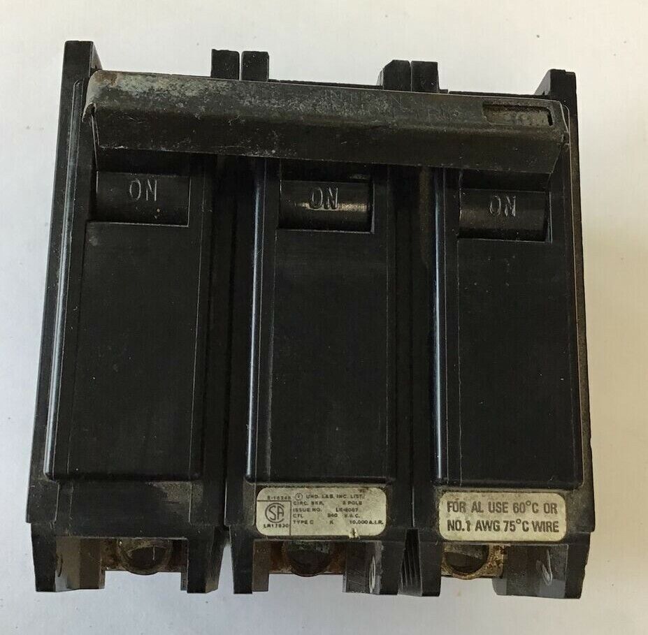 SYLVANIA C390 CIRCUIT BREAKER 90A CLASS CTL TYPE C 240VAC