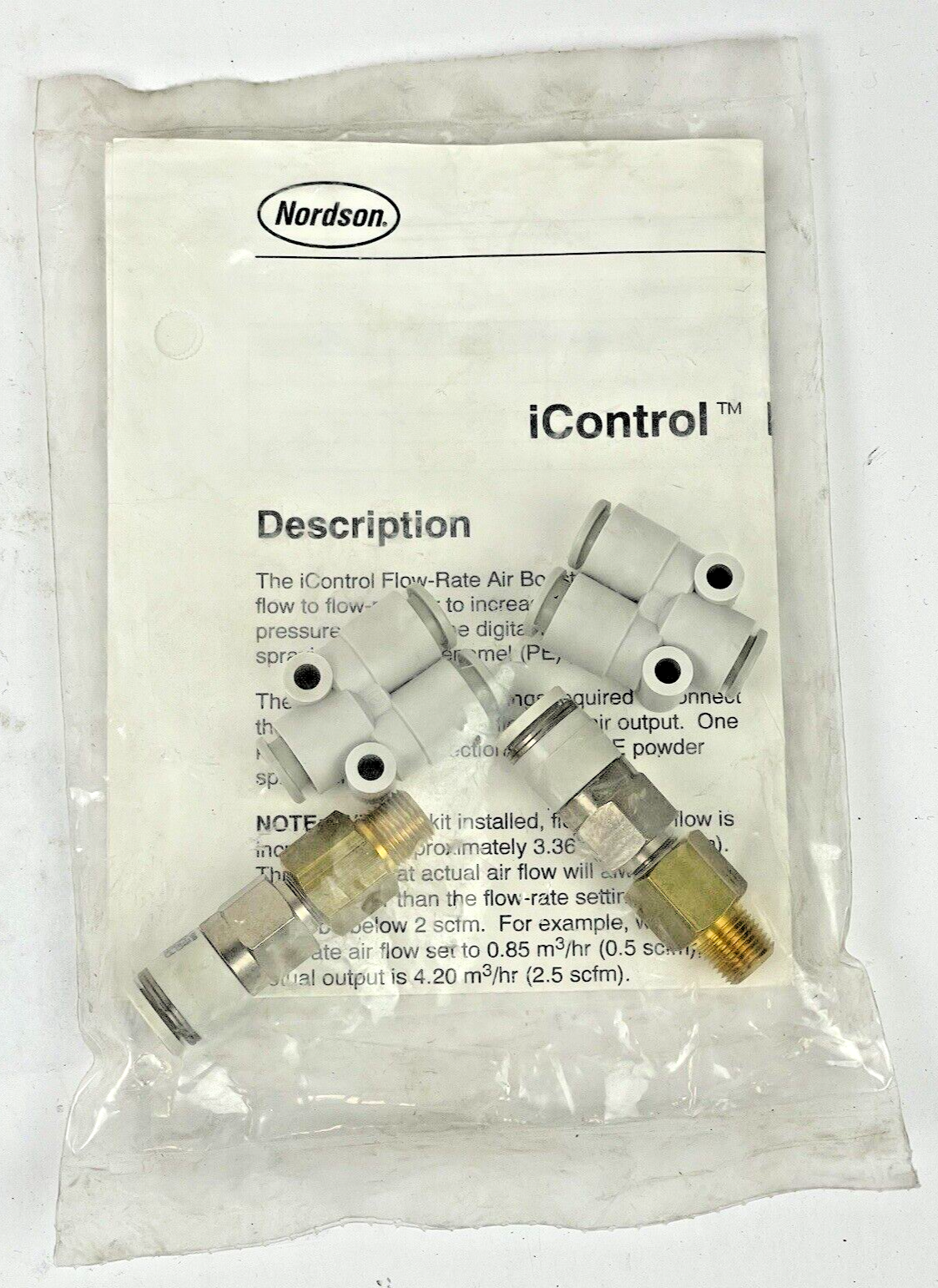 NORDSON - 1039886 - KIT i-CONTROL AIR FLOW BOOST FOR PORCELAIN ENAMEL POWDERS