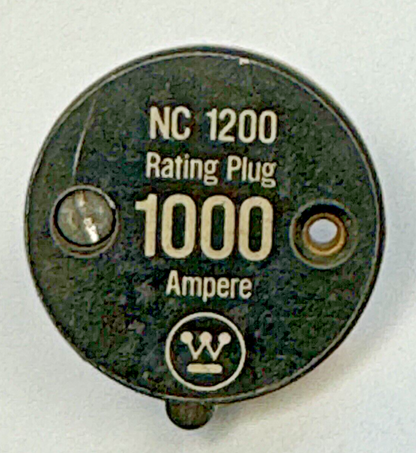 WESTINGHOUSE - 12NC1000 - RATING PLUG - NC1200 - 1000 AMPERE
