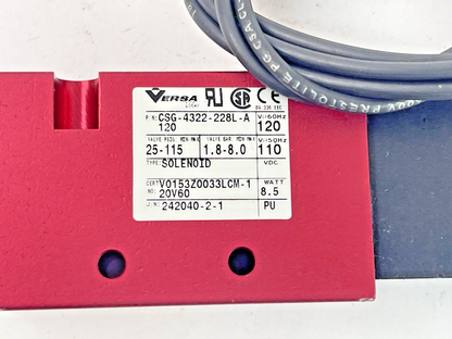 VERSA - CSG-4322-228L-A 120 - SOLENOID VALVE