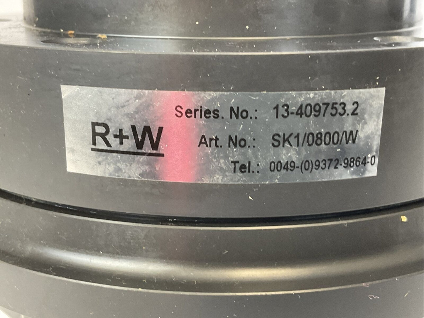 R+W SK1/0800/W TORQUE LIMITER CLUTCH
