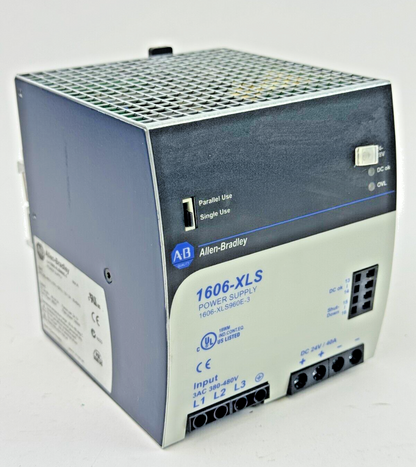 ALLEN-BRADLEY - 1606-XLS960E-3 SER. A - POWER SUPPLY - 3 PH, 960 W, 24 VDC, 40 A