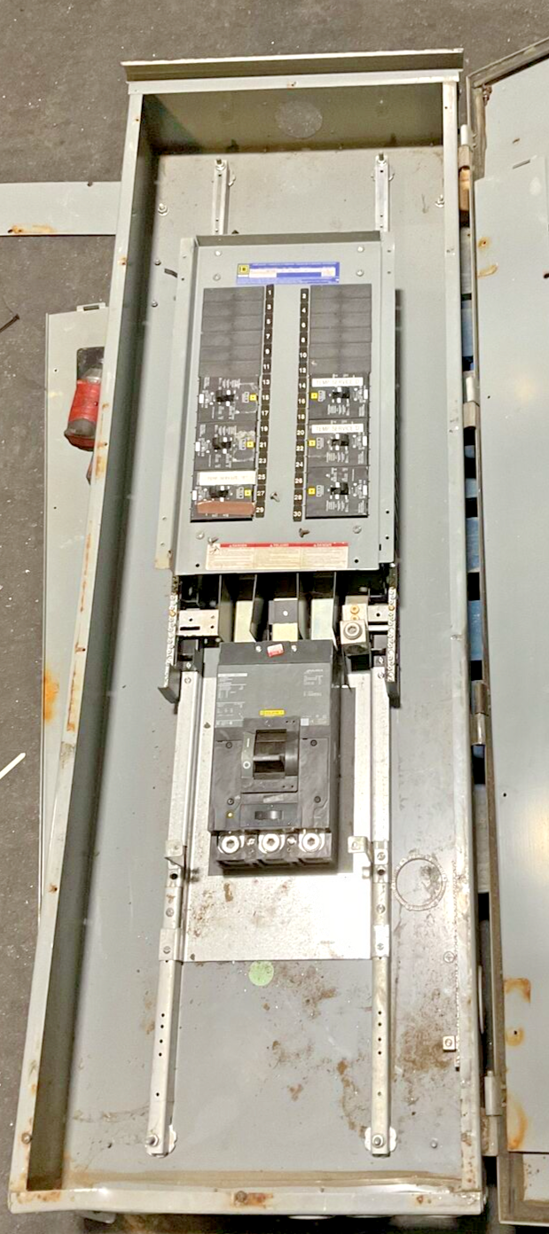 SQUARE D MH62WP SER.E2 TYPE3R 400A 3POLE MAIN 70A(4)&100A(2) LAL36400MB BREAKER