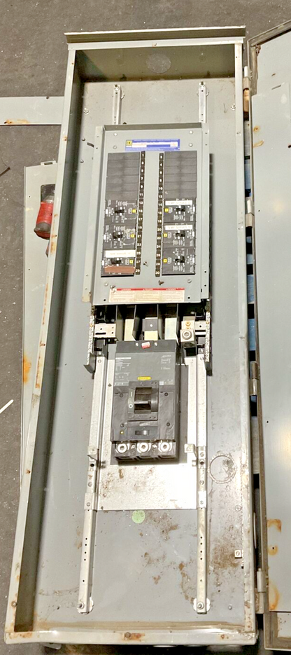 SQUARE D MH62WP SER.E2 TYPE3R 400A 3POLE MAIN 70A(4)&100A(2) LAL36400MB BREAKER