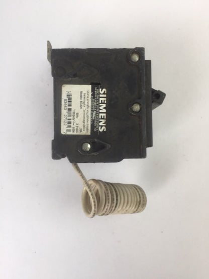 SIEMENS BG320 CIRCUIT BREAKER 3POLE 20AMP 120/240VAC