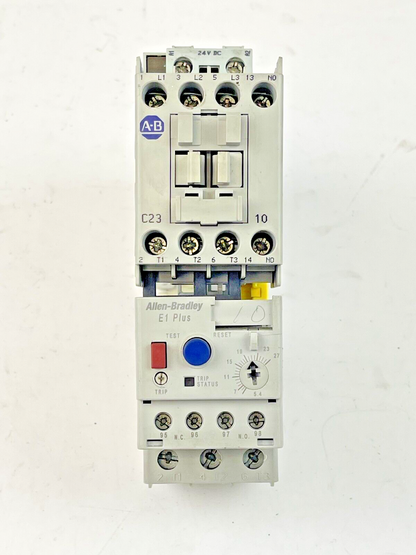 ALLEN BRADLEY -193-EEEB SER. B - 100-C23A*10 SER. C 25VDC - 100-FSD250 A COMBO