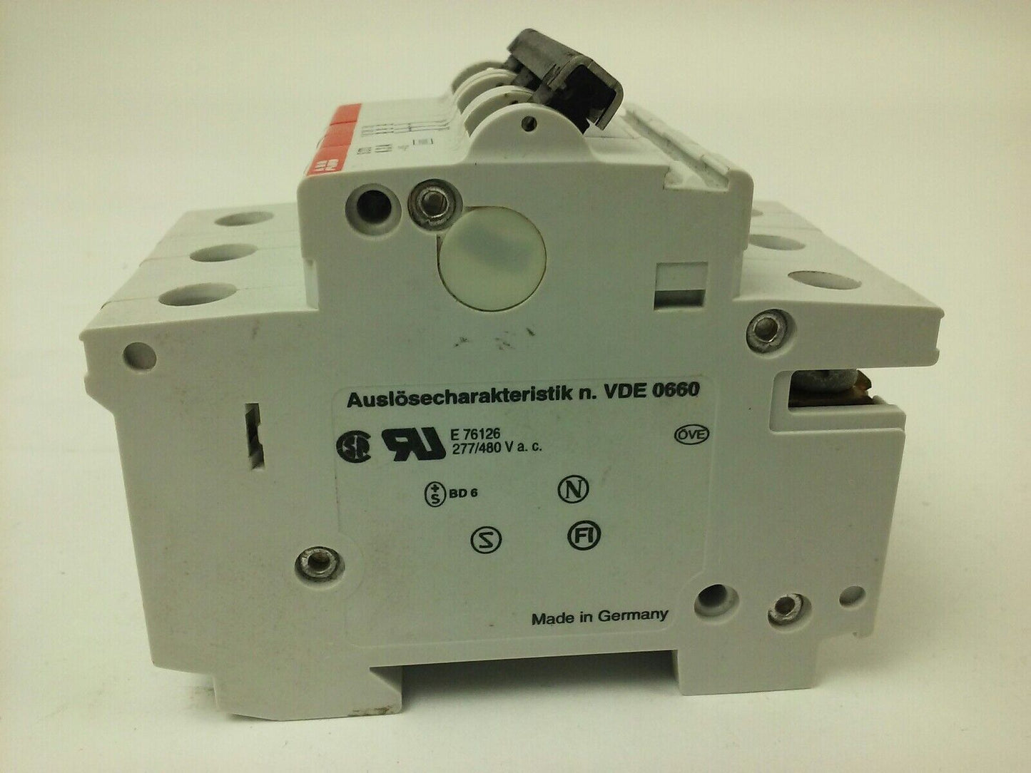 ABB, S273-K3A, CIRCUIT BREAKER, 3P, 277/480VAC, 3AMP, VDE0660, NEW SURPLUS