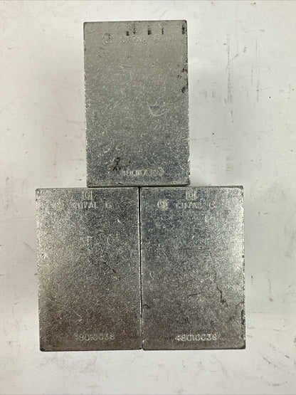 SQUARE D 48010038 LUGS MISSING PARTS (SCREWS/HARDWARE) (LOT OF 3)