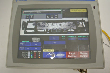 ALLEN-BRADLEY 6182H-15TEH4B VersaView CE1500H COLOR TOUCH DISPLAY MONITOR 24VDC