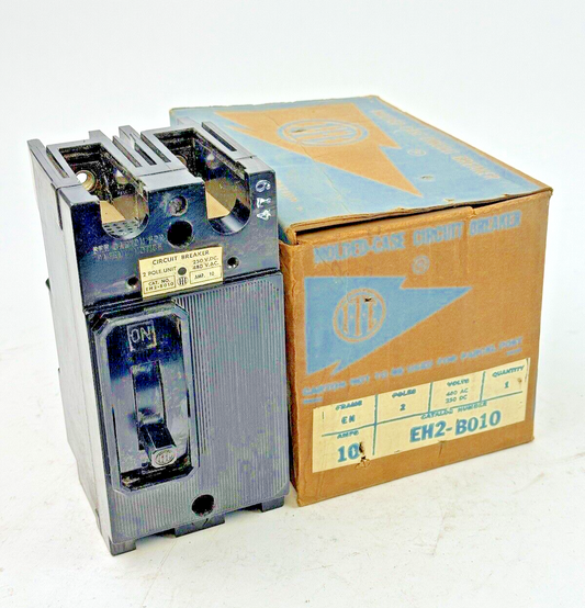 SIEMENS / ITE - EH2B010 - MOLDED CASE CIRCUIT BREAKER - 2 POLE/480 VAC/ 10A -NEW