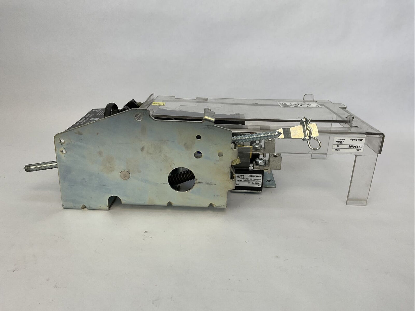 ALLEN BRADLEY 1494V-DSX100 SER D DISCONNECT SWITCH 100A 600VAC 250VDC 1494V-FS