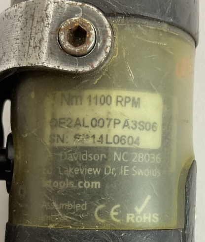 INGERSALL RAND QE2AL007PA3S06 SCREWDRIVER