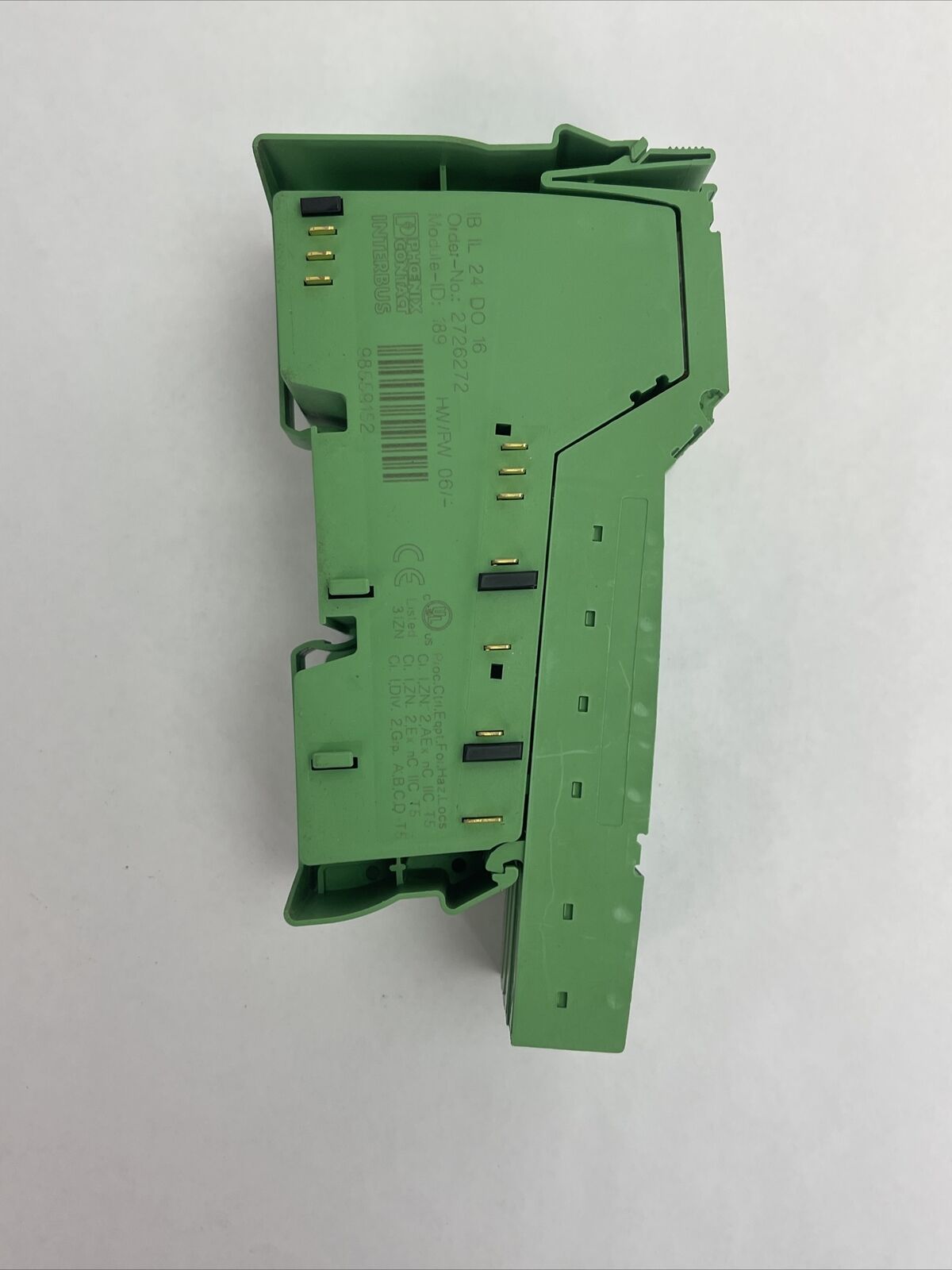 PHOENIX CONTACT IB IL 24 DO 16 INTERBUS OUTPUT TERMINAL BLOCK