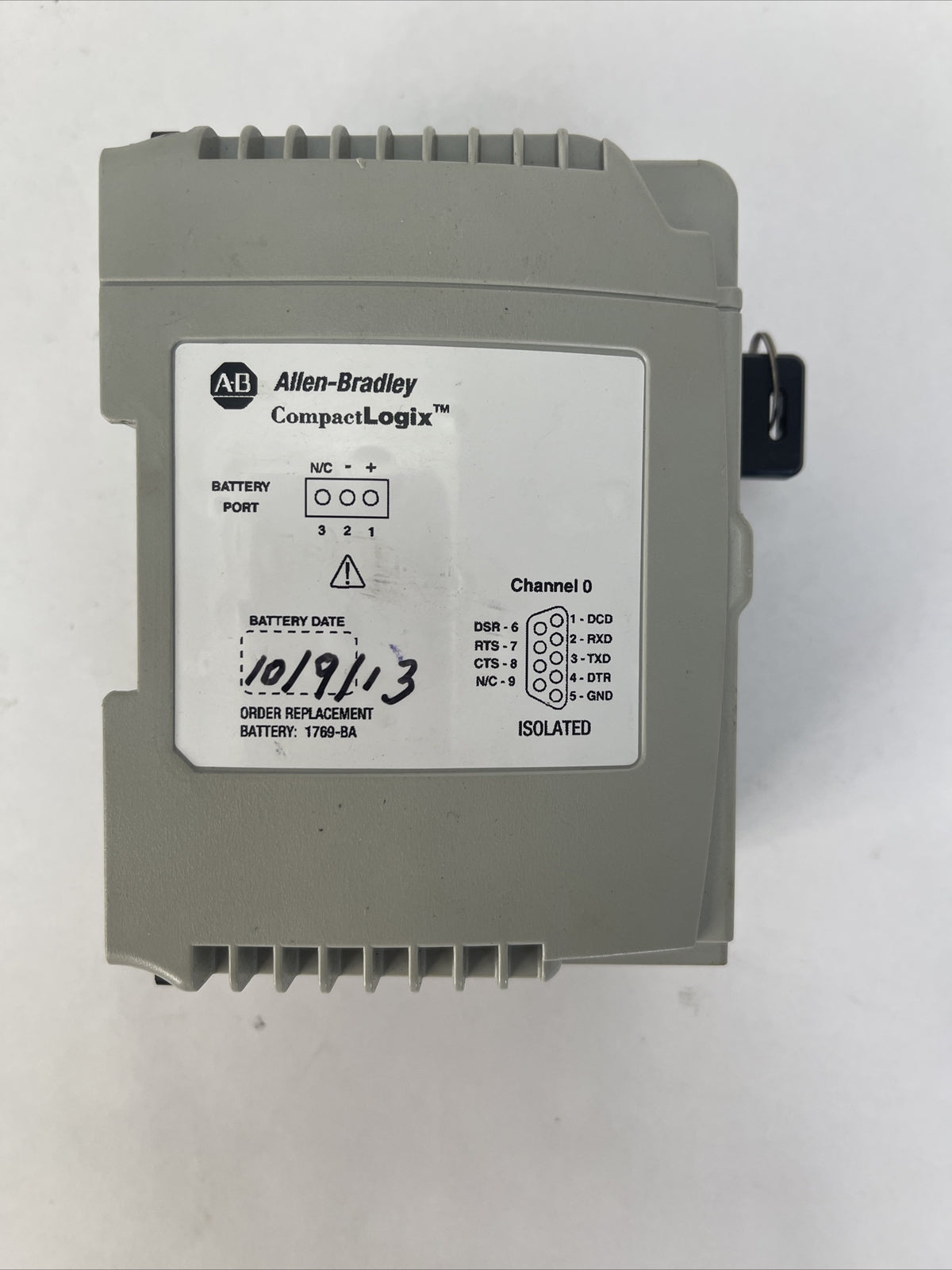ALLEN BRADLEY 1769-L35E COMPACT LOGIX 1.5MB CONTROLLER SER A FW1.15 24VDC 0.09A