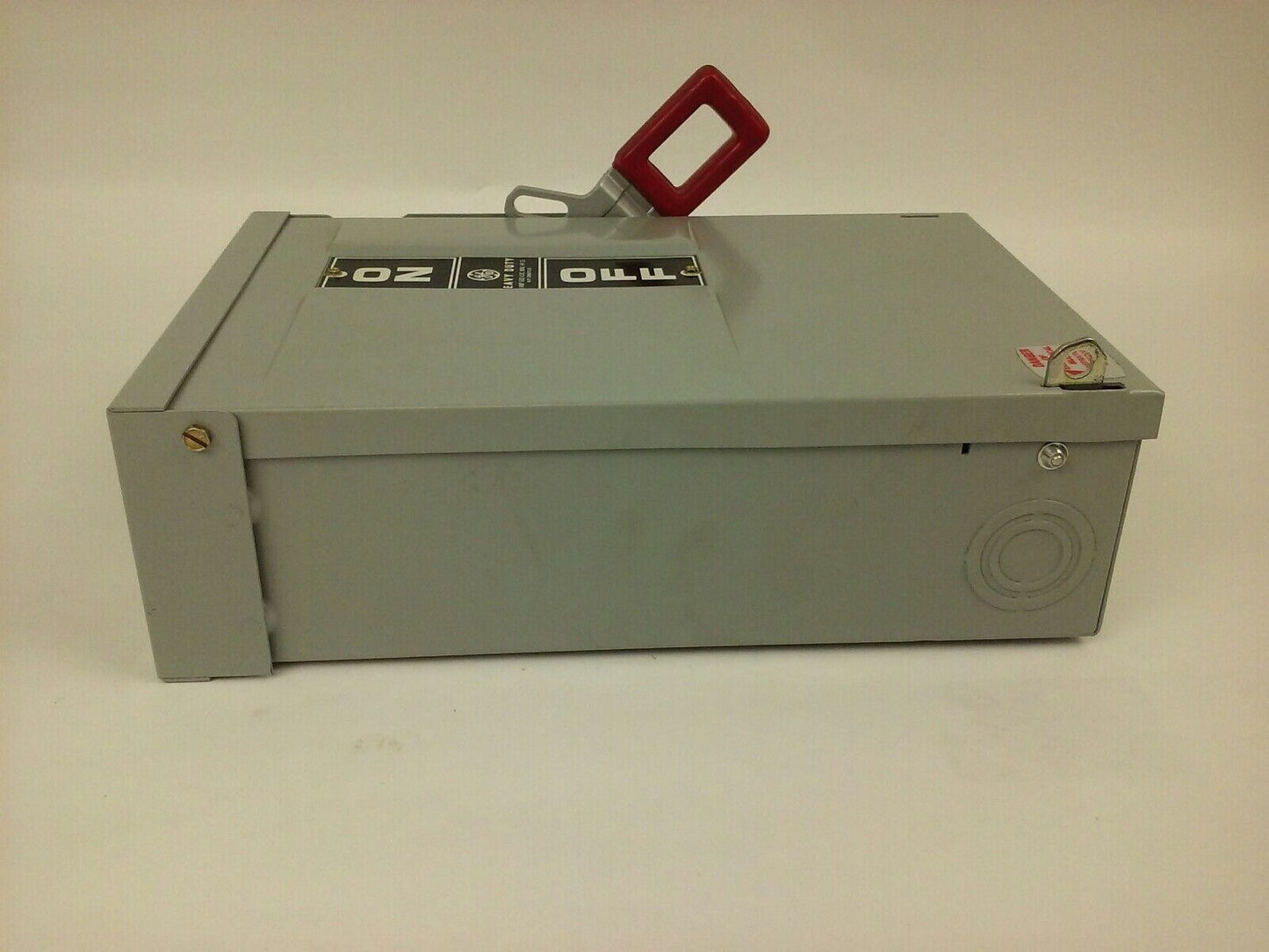 GE THN2261RDC SAFETY SWITCH, MOD 7, 30A, 650/250VDC, TYPE 3R RAINPROOF ENCLOSURE