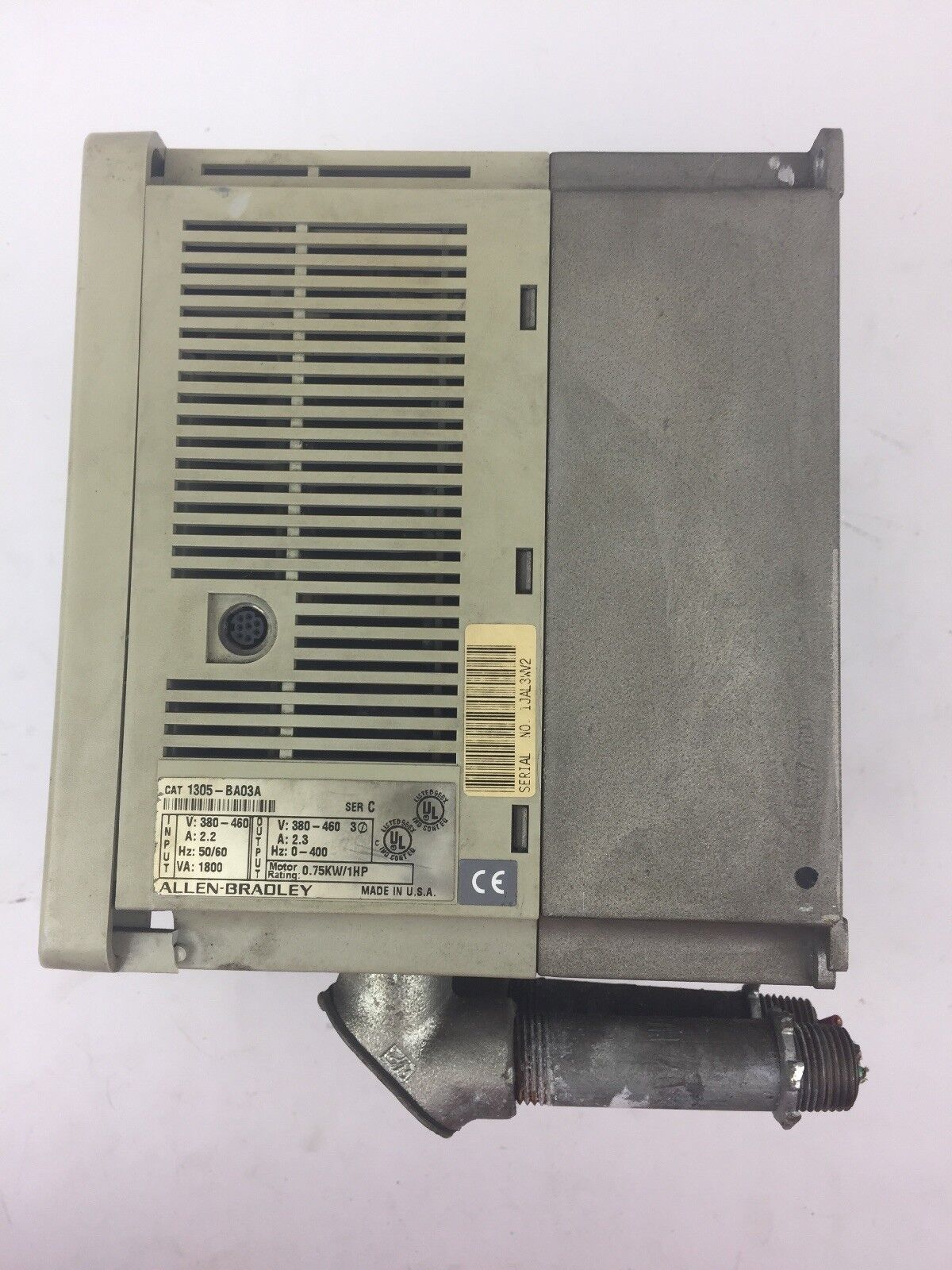 ALLEN BRADLEY 1305-BA03A MOTOR DRIVE 460V SER C