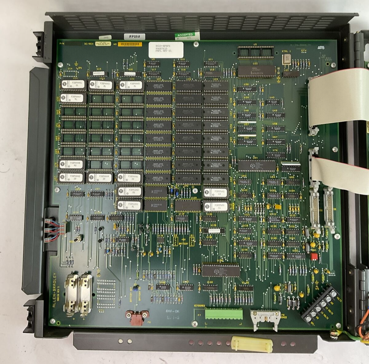 ALLEN BRADLEY 8410-MRFE PROCESSOR MODULE 97-132V 3AMP