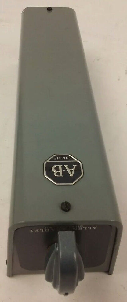 ALLEN BRADLEY 806-C102 SER. A, ROTARY PILOT SWITCH, 10A @ 600VAC,1A @ 115VDC,10P