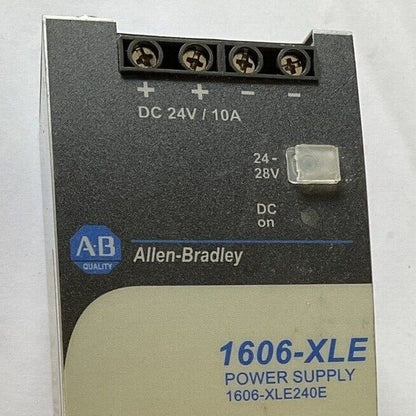 ALLEN BRADLEY 1606-XLE240E POWER SUPPLY SER.A 240V 50-60HZ 28VDC