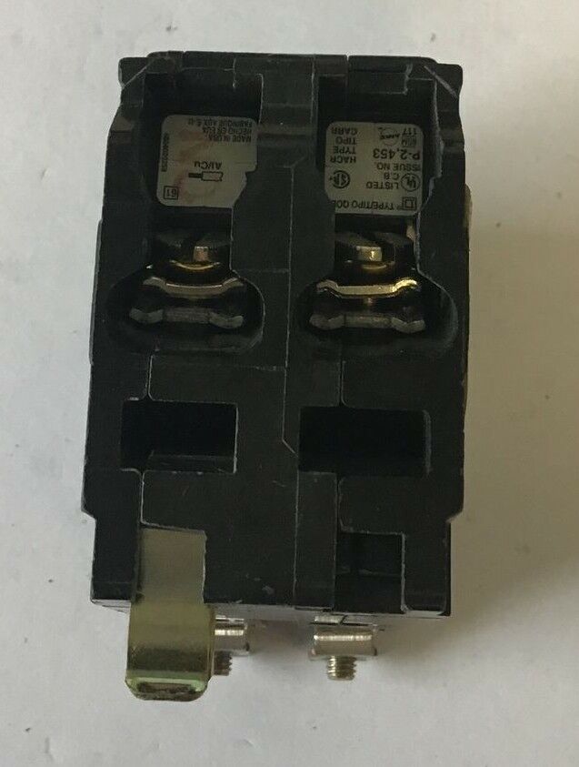 SQUARE D QOB220 CIRCUIT BREAKER 120/240VAC 10KA