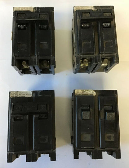 WESTINGHOUSE QPHW2050 CIRCUIT BREAKER 120/240VAC 2POLE 50AMP***LOTOF4***
