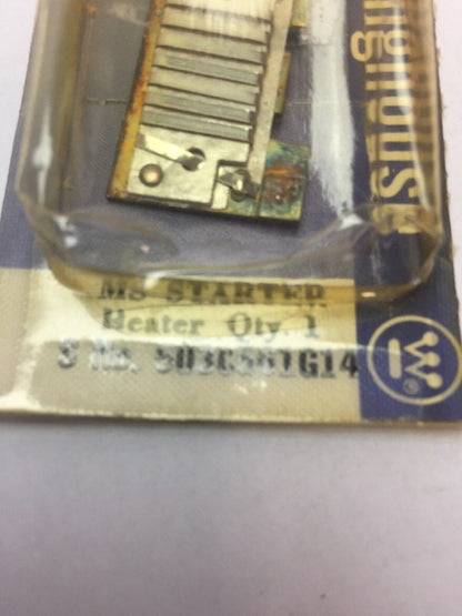 WESTINGHOUSE MSH 1.7A MS STARTER HEATER (LOT OF 3)